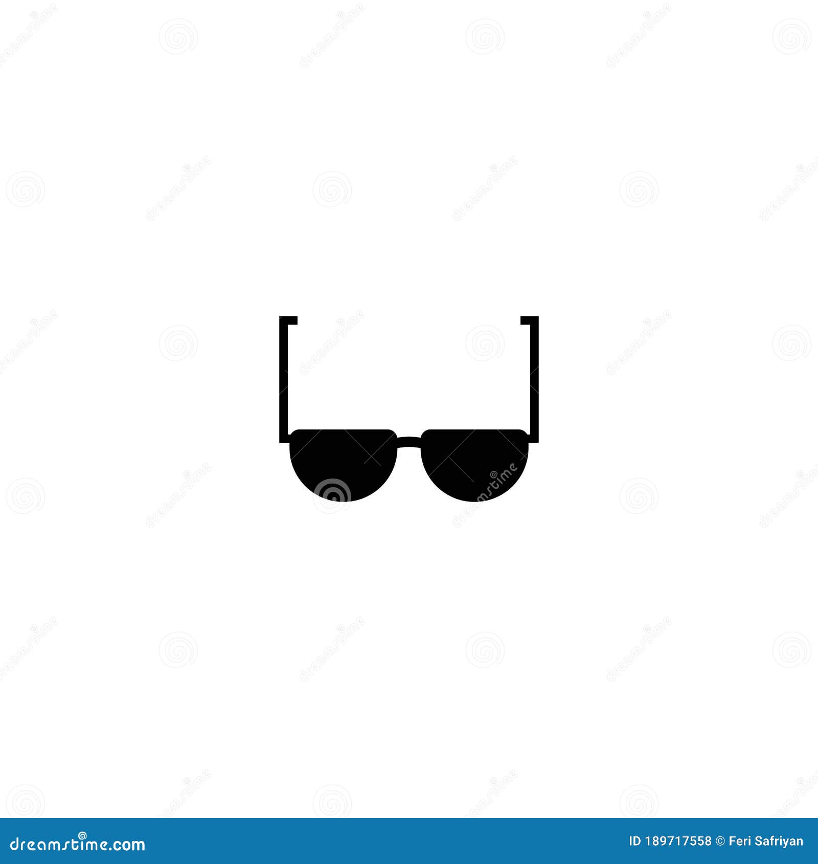Eyeglasses logo vector stock illustration. Illustration of lens 189717558