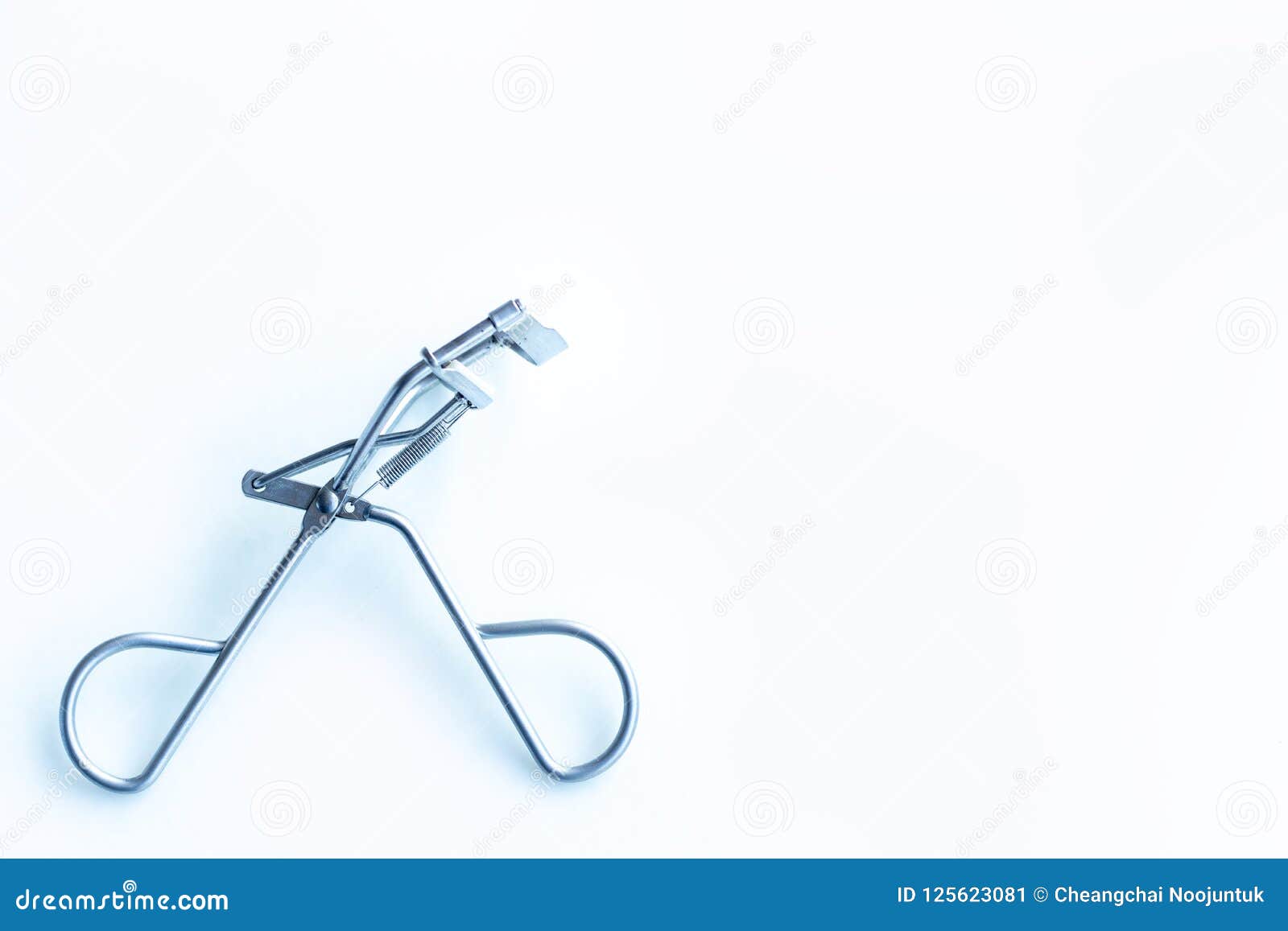 Eyelash Curler on a White Background Stock Image Image of curler