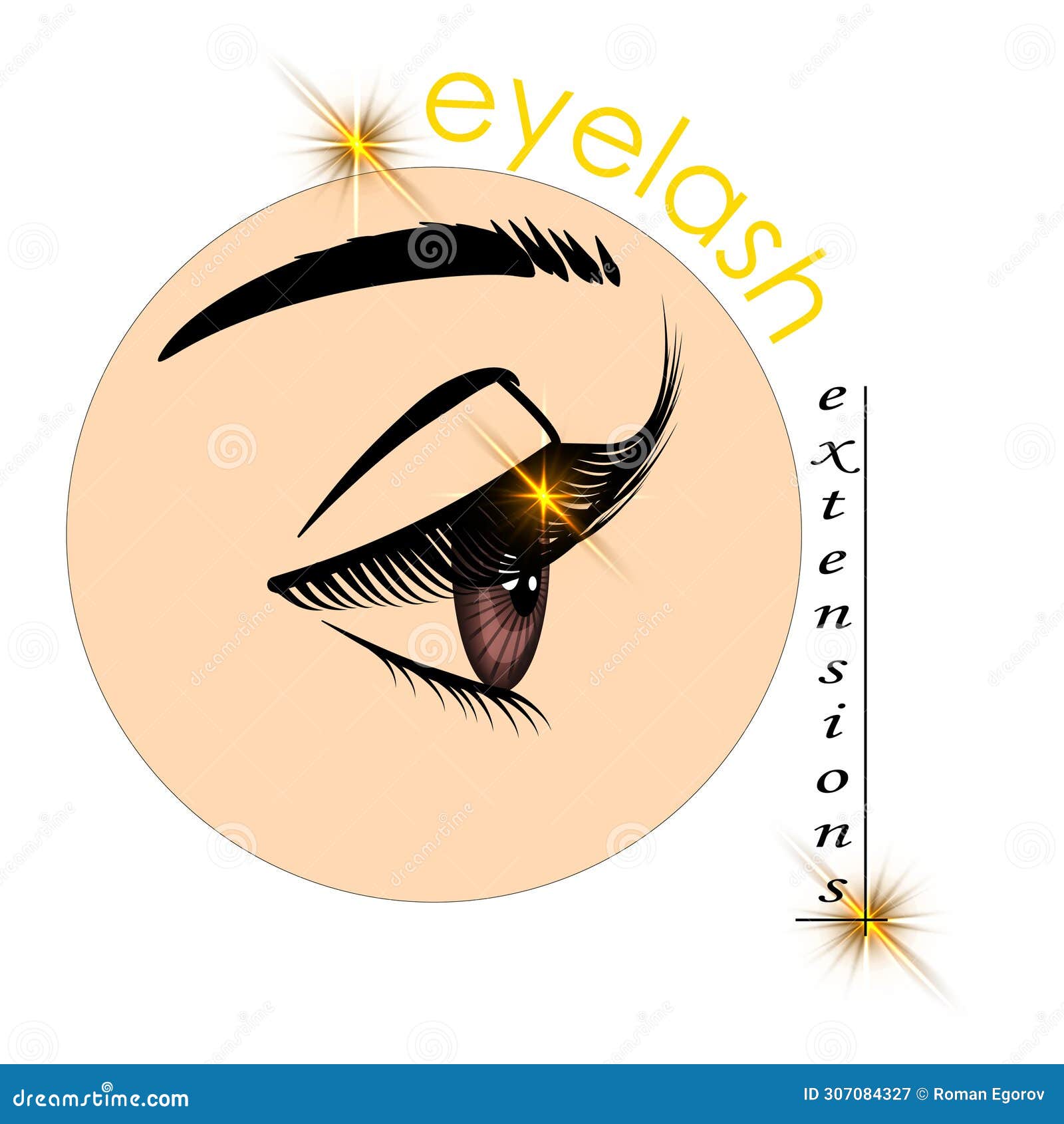 eyelash extension. beauty salon banner. lengthening mascara. makeup procedure. false lash. cosmetologist service. eye