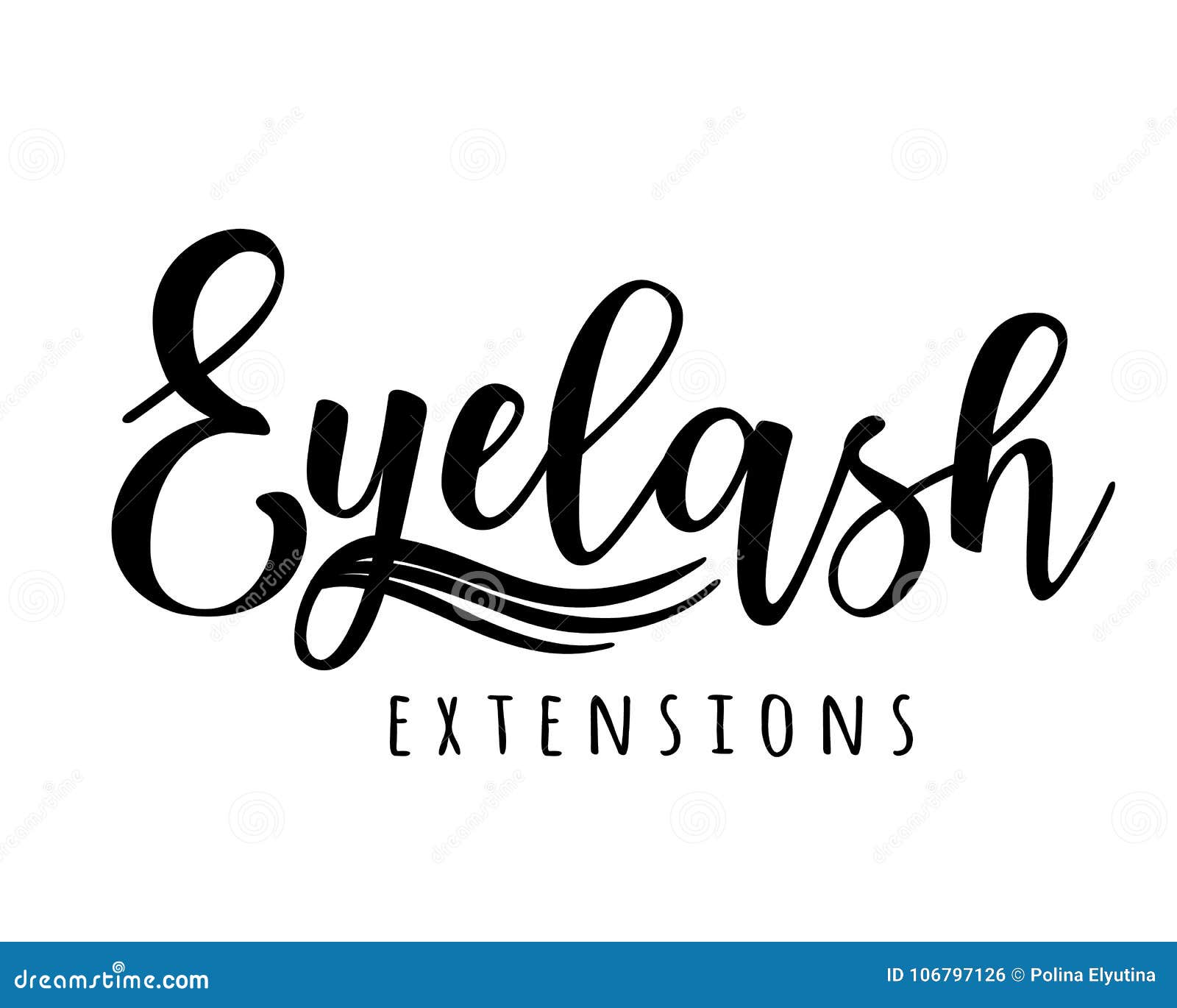 eyelash extension logo