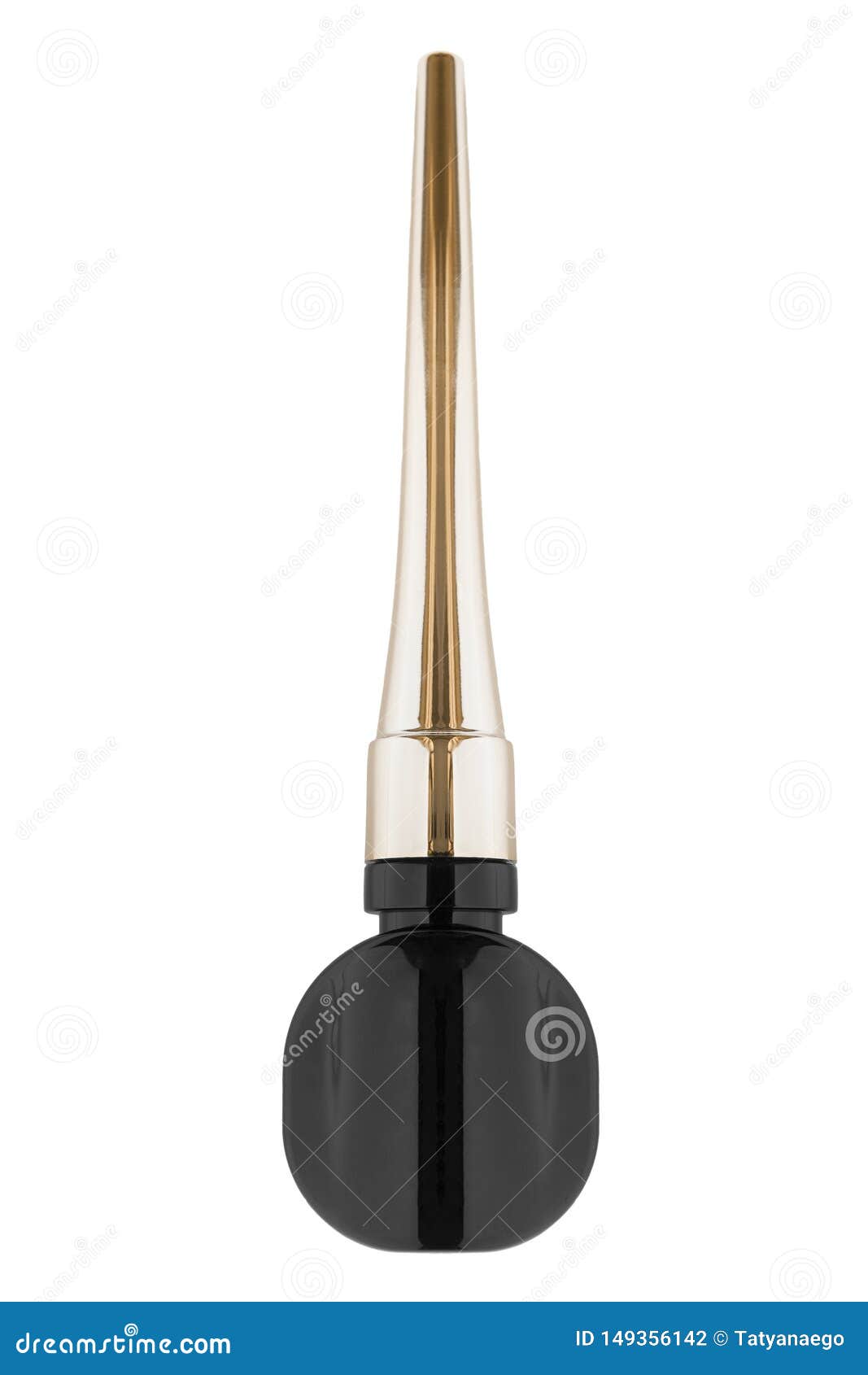 Eyeliner jar isolated stock photo. Image of fashion 149356142