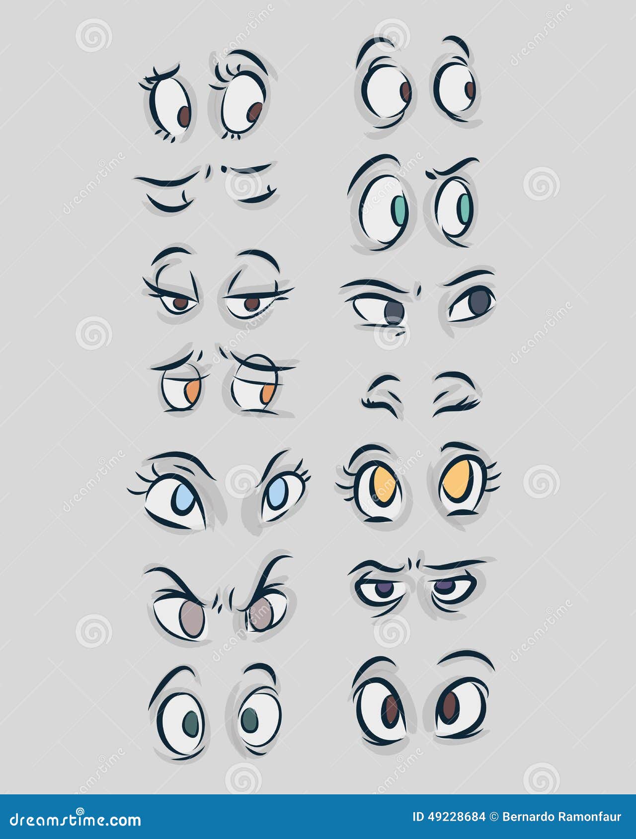 Eyes b stock illustration Illustration of expressions Eyes b stock illustration Illustration of expressions