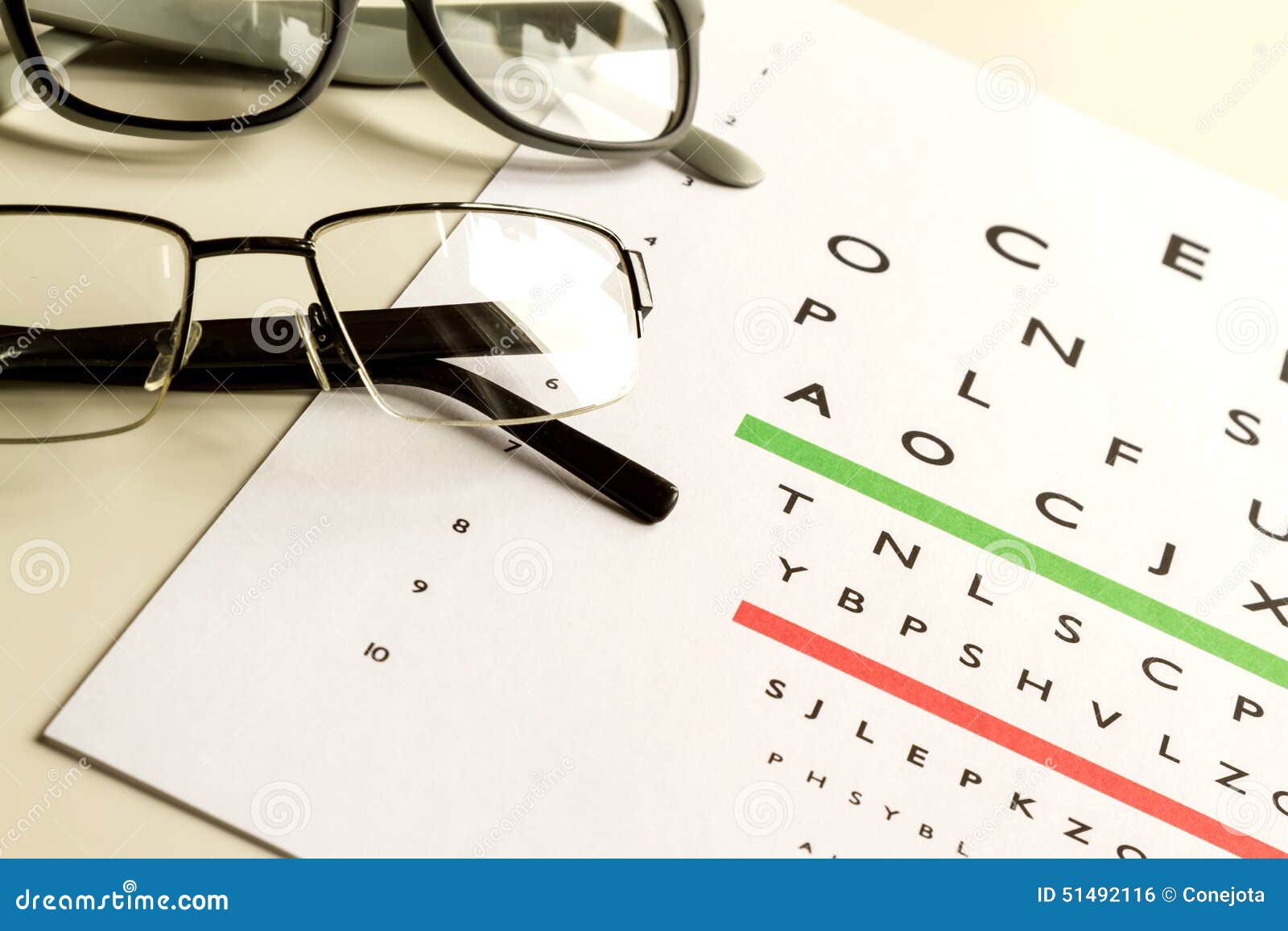 Glasses Diopter Chart