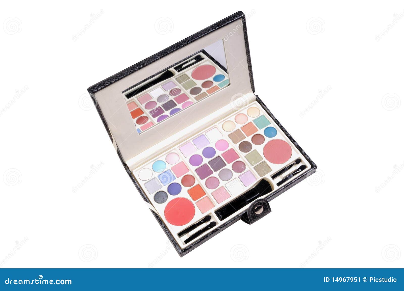 Eyeshadow box stock image. Image of pallet, brown, color 14967951