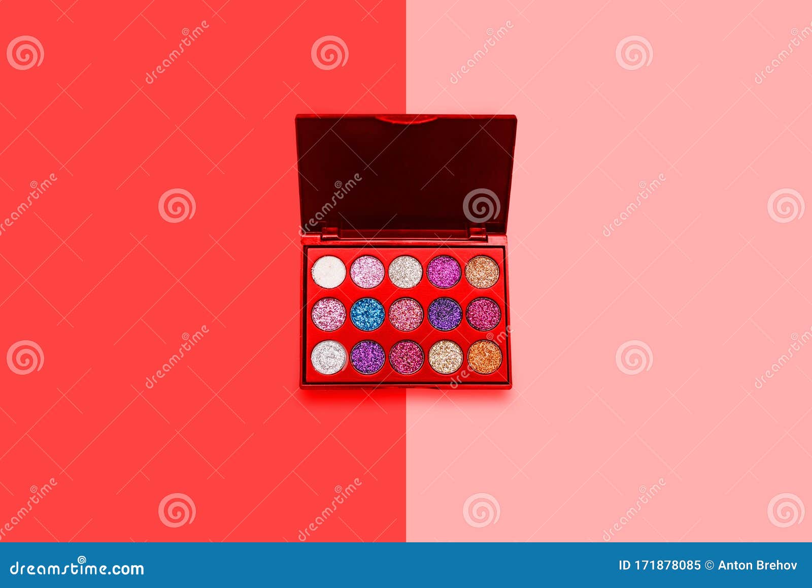Download Eyeshadow Palette Makeup Mockup Female Minimal Set Beauty Cosmetic Makeup Tools Women S Cosmetic Accessory Fashion Stock Image Image Of Eyelids Concept 171878085