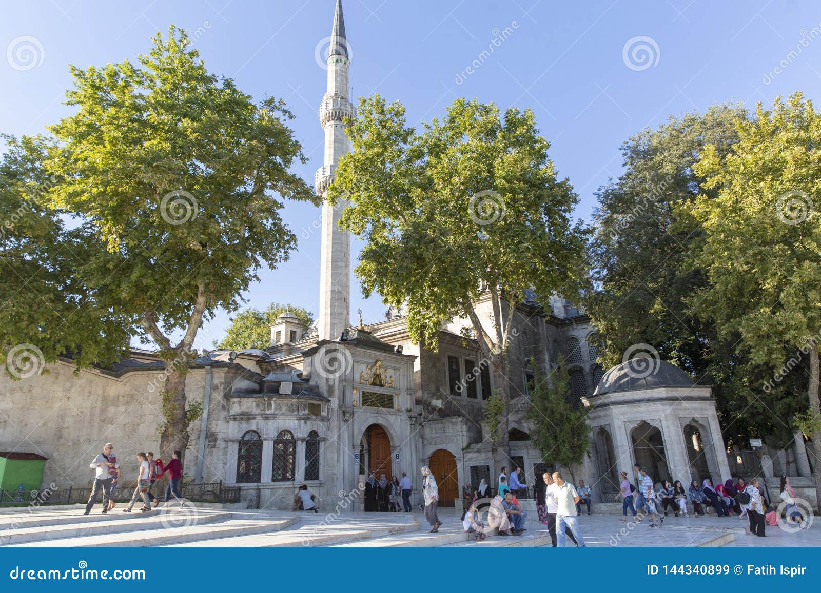 Eyup Sultan Mosque Istanbul Turkey Editorial Stock Image Image of