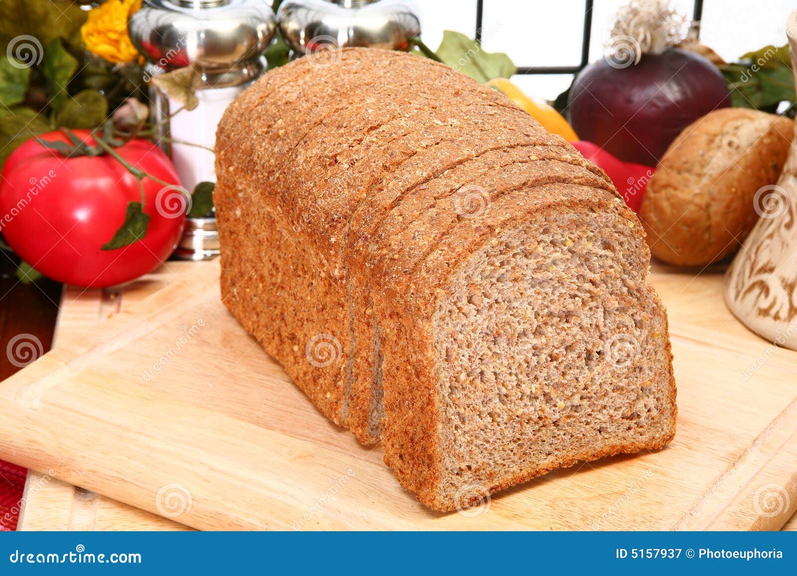 Ezekiel Bread stock image. Image of flourless, kitchen 5157937