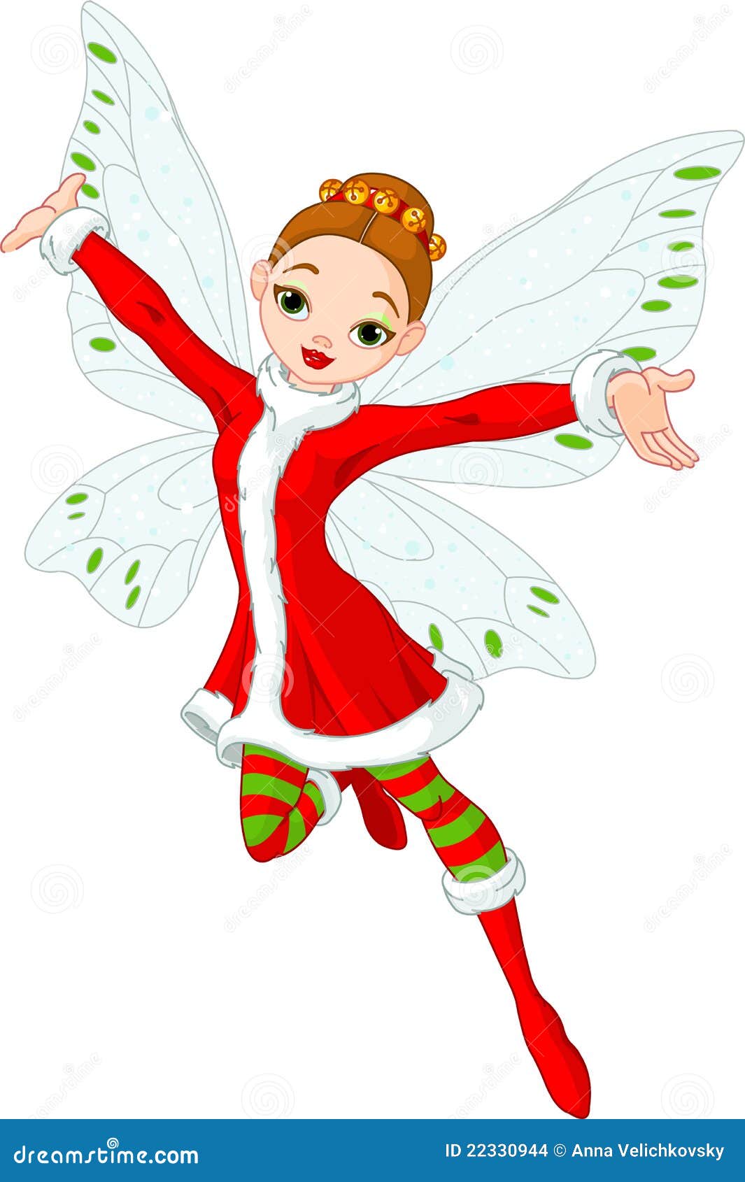 Fée De Noël Illustration De Vecteur. Illustration Du Fée - 22330944