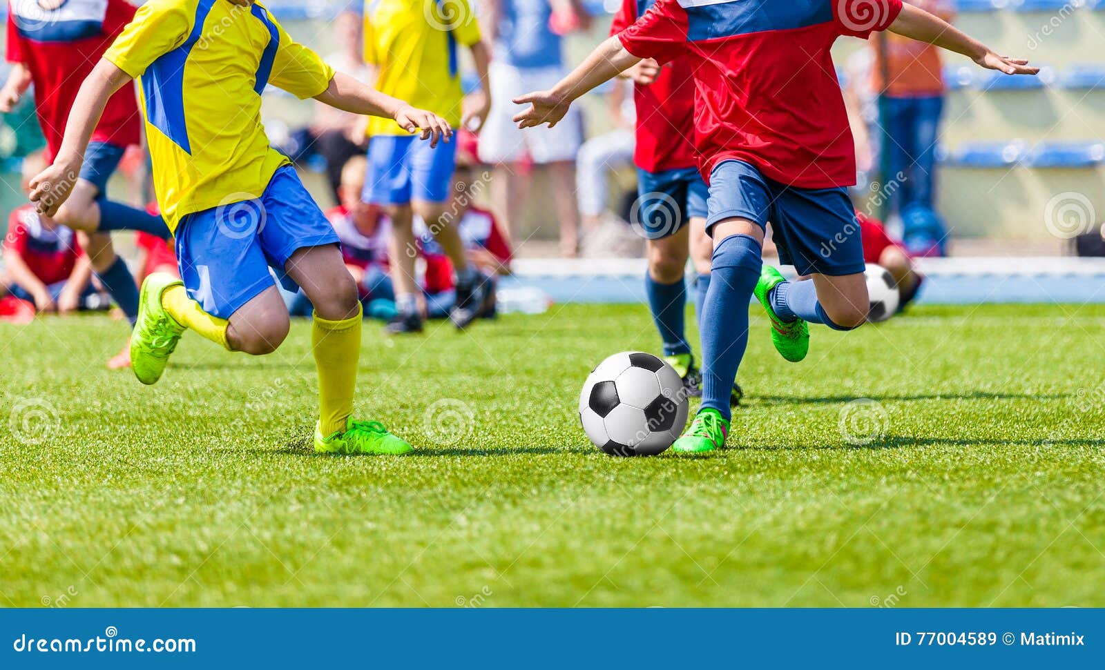 O jogo de futebol!