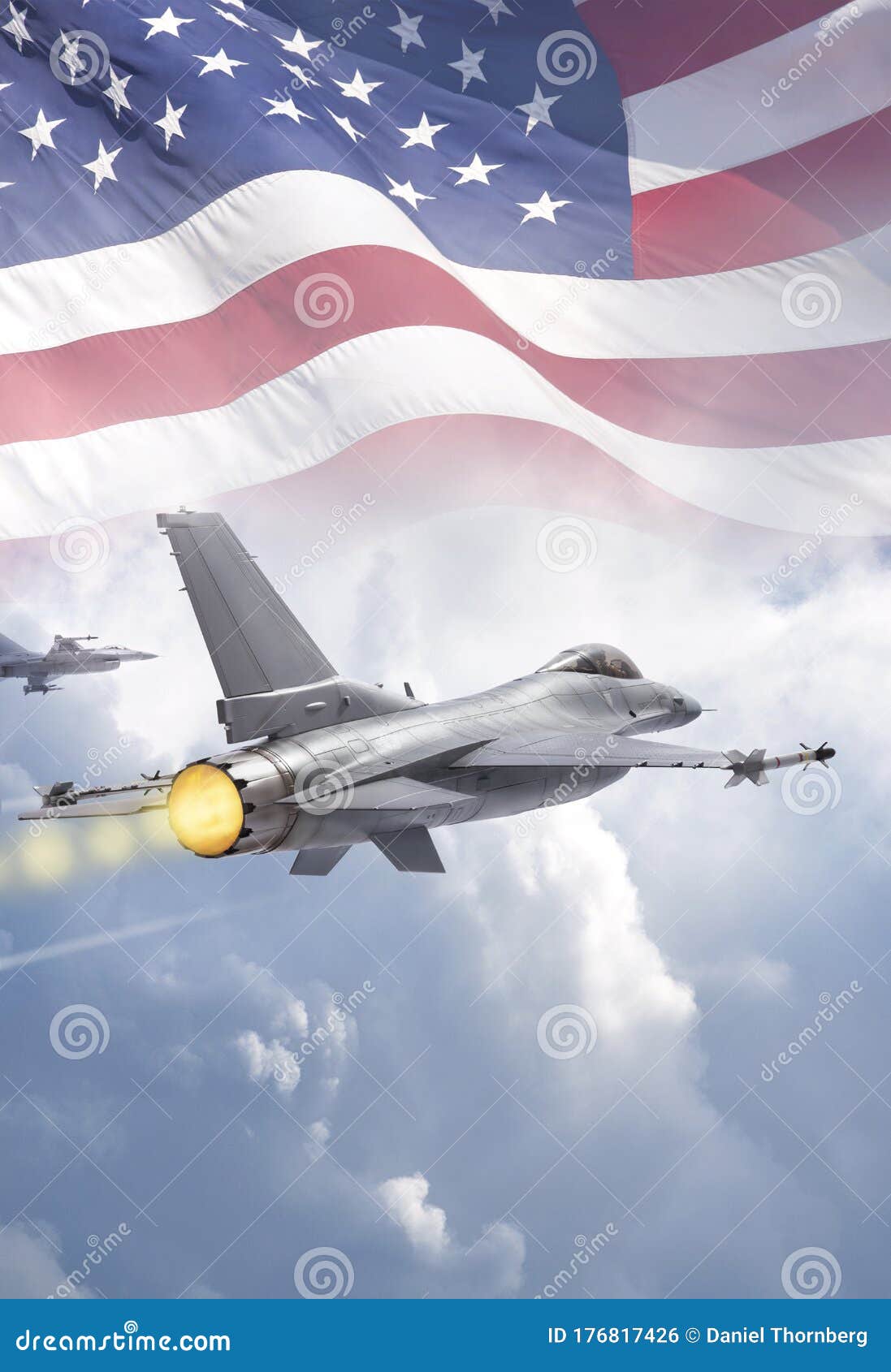 F-16 Fighting Falcon Airplane Color Flag Fighter Plane