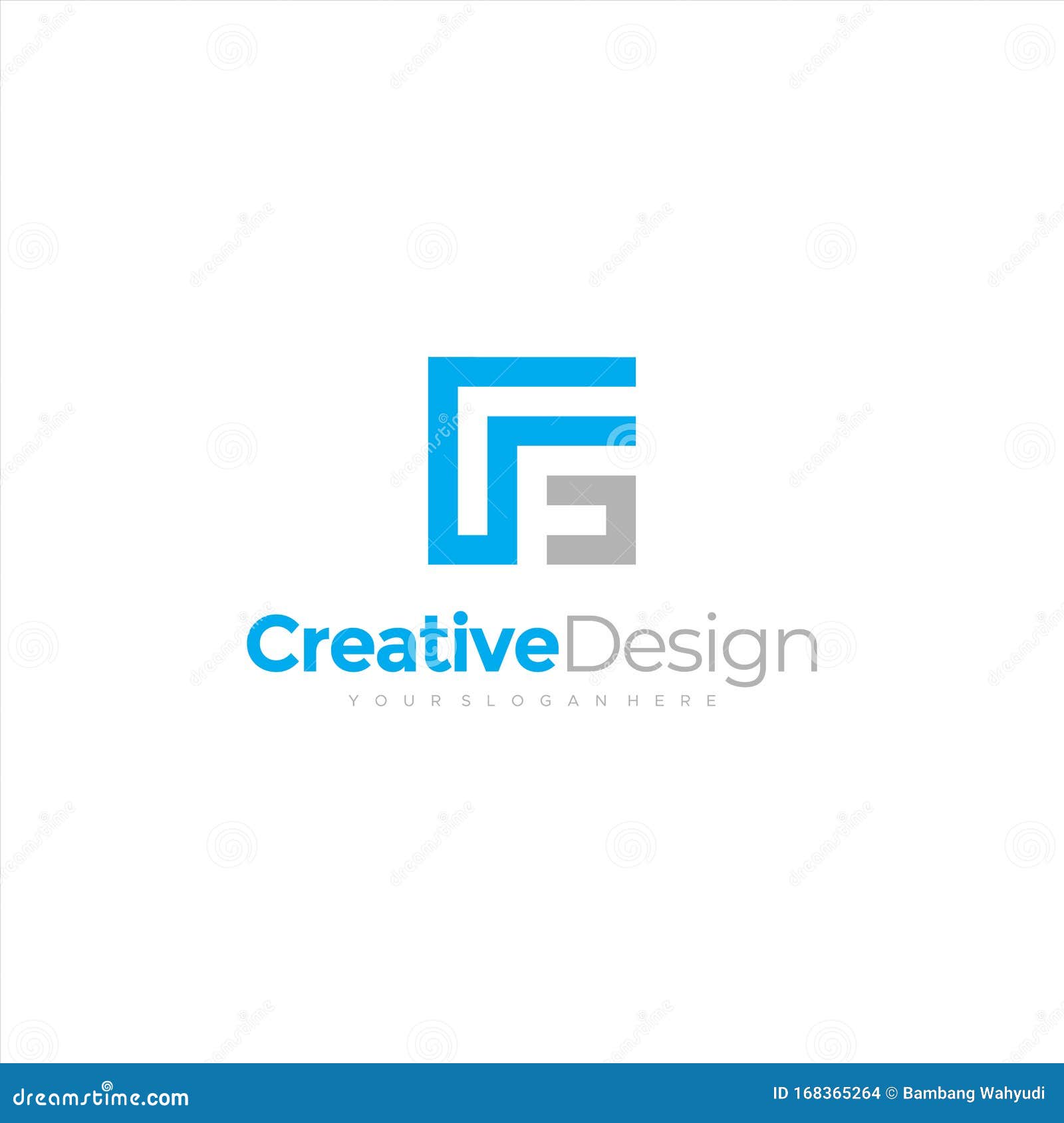 Initial Handwriting Logo Design Circle Beautyful Design