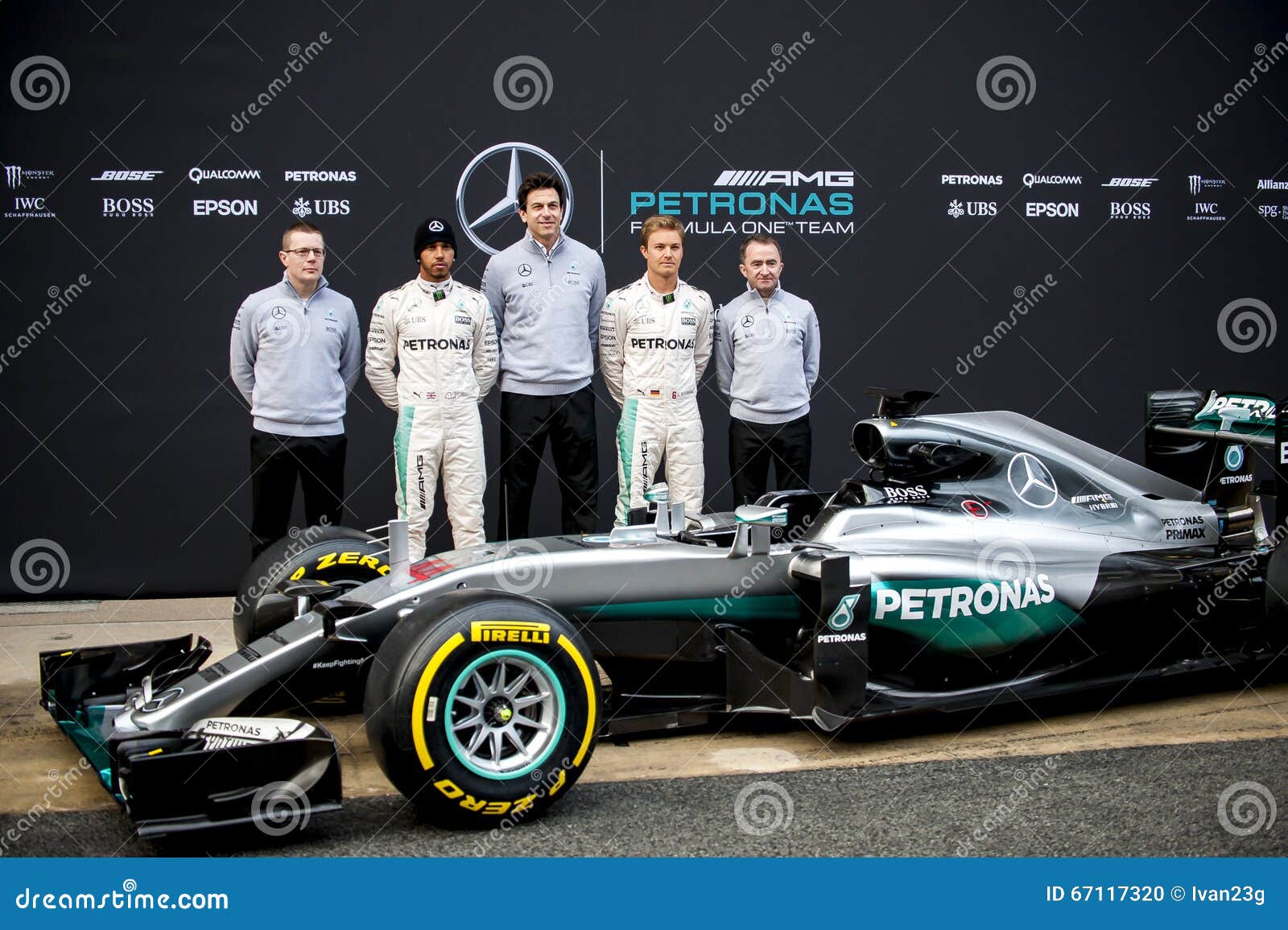 F1 Season 2016 Presentation Of Mercedes Amg F1 Team Editorial Image Image Of Grand Season 67117320
