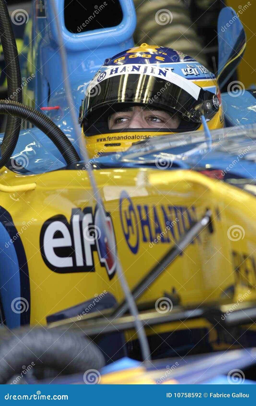 F1 2006 - Fernando Alonso Renault Fotografia Editorial - Imagem de 2006, alonso: 10758592