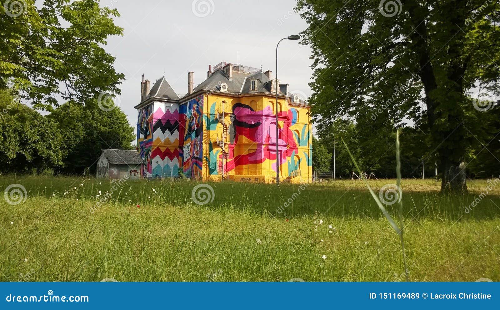 Facade Of Chateau Label Valette Decorated In Street Art Editorial Stock Image Image Of Decorated Chacent Facade Of Chateau Label Valette Decorated In Street Art Editorial Stock Image Image Of Decorated Chacent