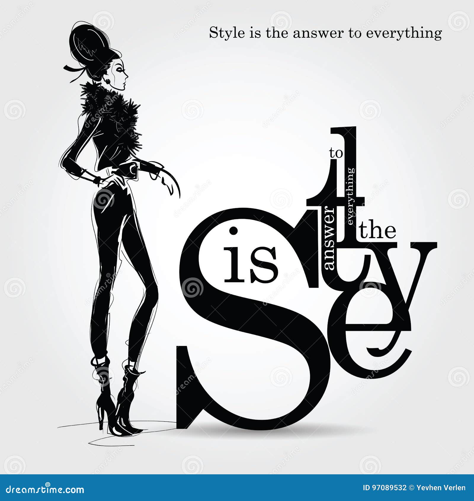 Faconnez La Citation Avec La Femme De Mode Dans Le Style De Croquis Illustration De Vecteur Illustration Du Robe Fille Faconnez La Citation Avec La Femme De Mode Dans Le Style De Croquis Illustration De Vecteur Illustration Du Robe Fille
