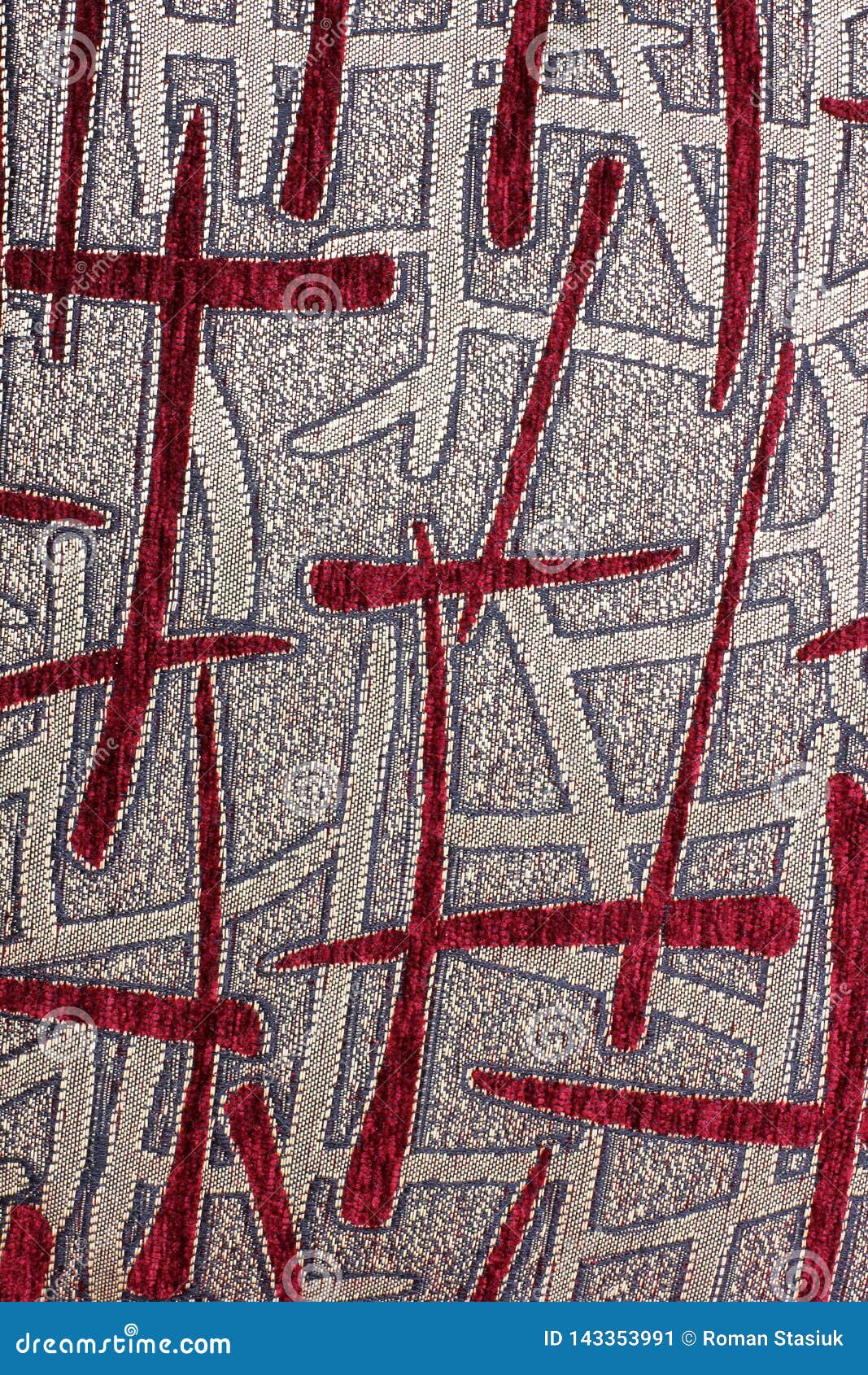 Fabric Background. Red and Gold Stock Image Image of clothing, light