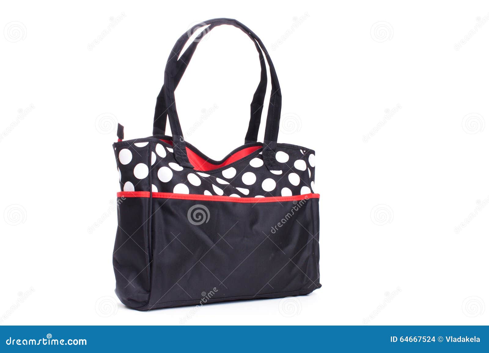 Fabric Bag for Mom To Keep Baby Accessories Stock Photo Image of