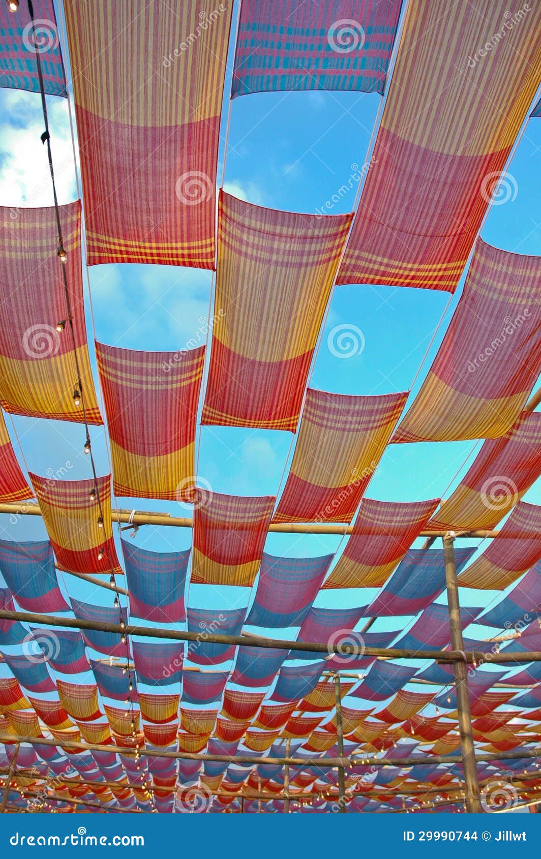 Fabric canopy roof stock photo. Image of construction 29990744