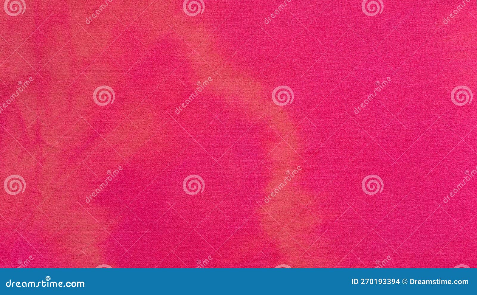 Fabric Colored at Home in Red with Tiedye Stains Stock Photo Image