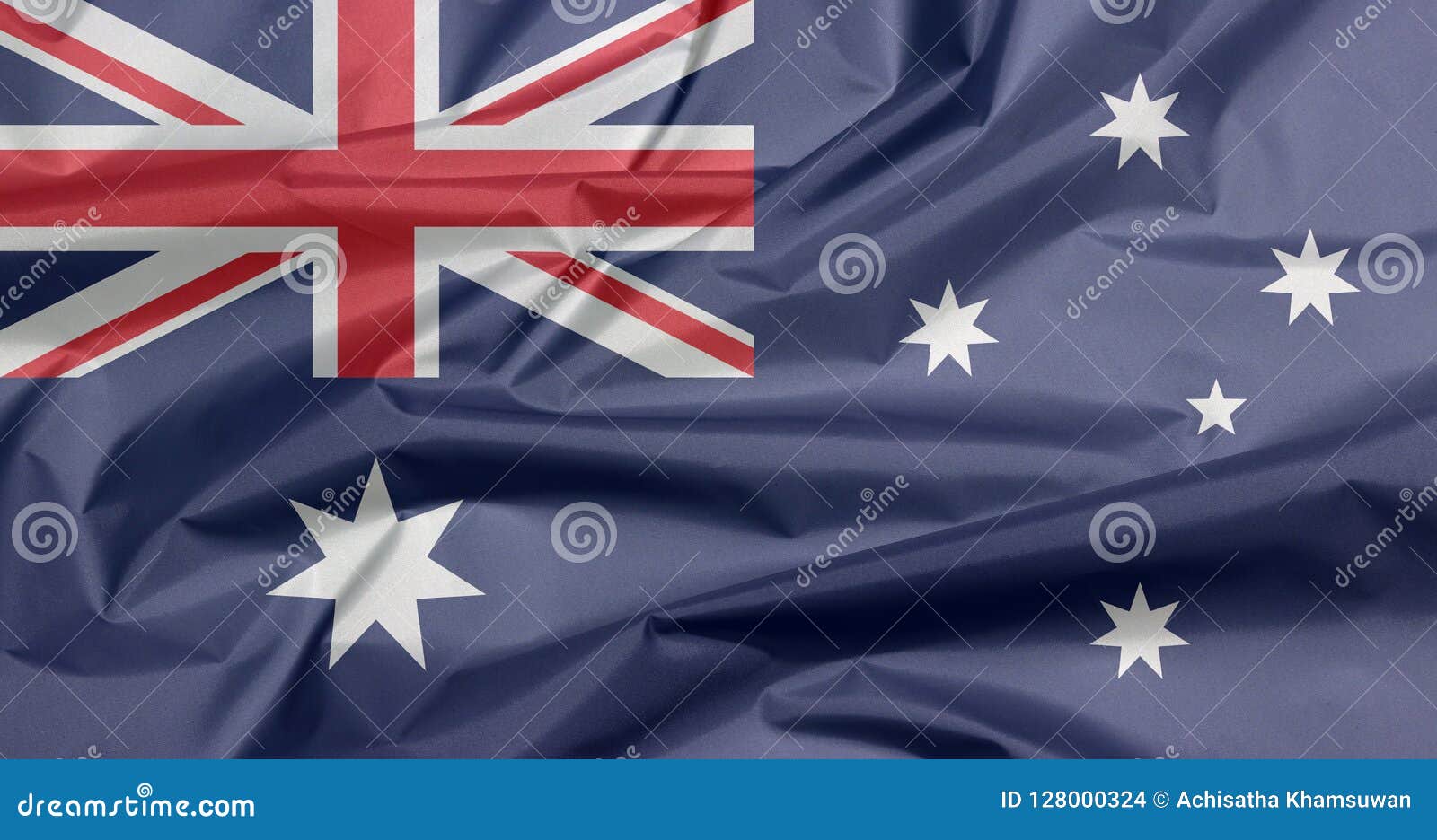 Cờ Úc được thiết kế rất độc đáo với một chùm ngôi sao nguyên thủy và vàng trên nền xanh đậm. Xem hình ảnh của lá cờ này và bạn sẽ cảm nhận được sự kiêu hãnh và tự hào của người Úc.
