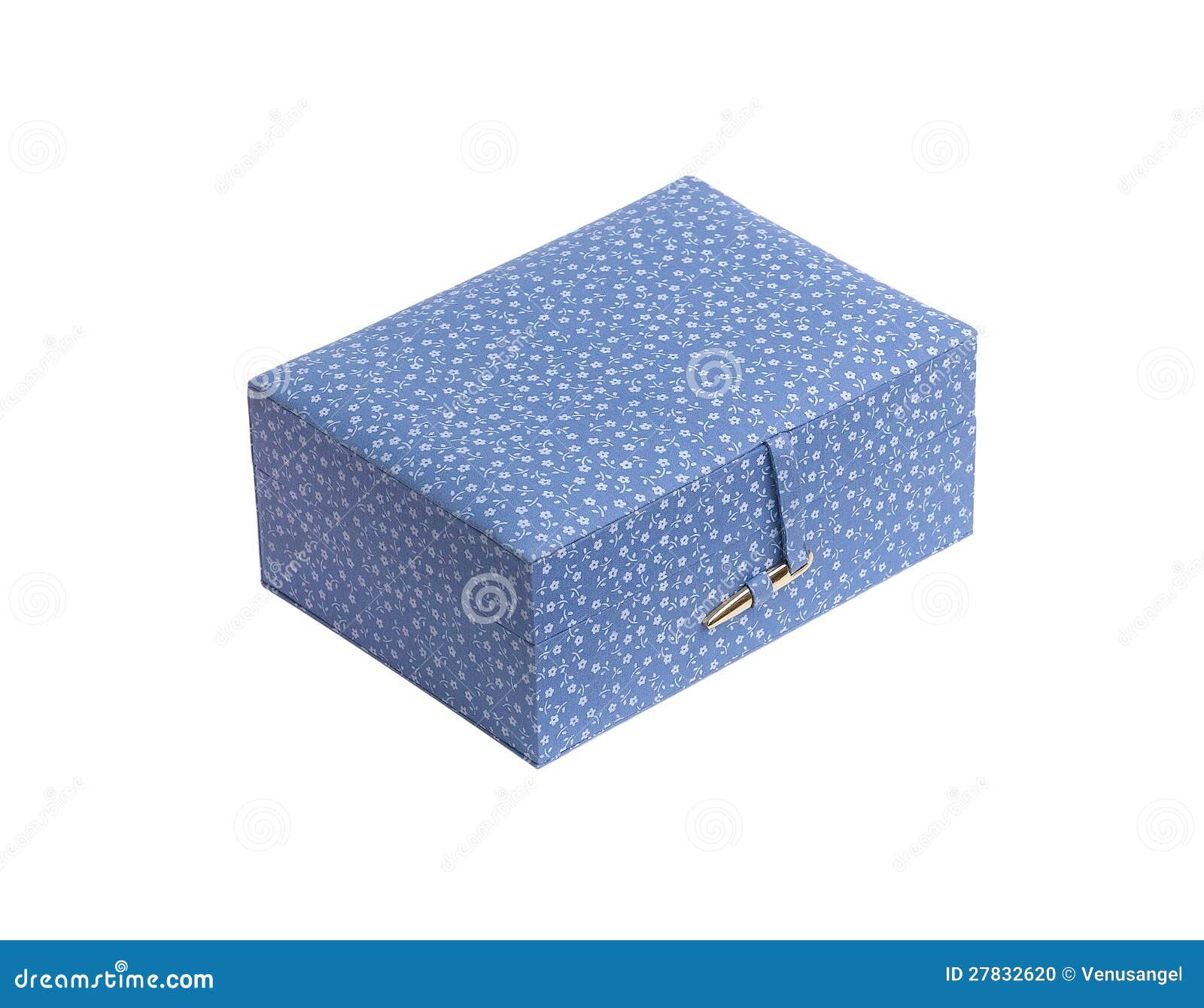 Fabric jewelry box stock photo. Image of container, chest 27832620