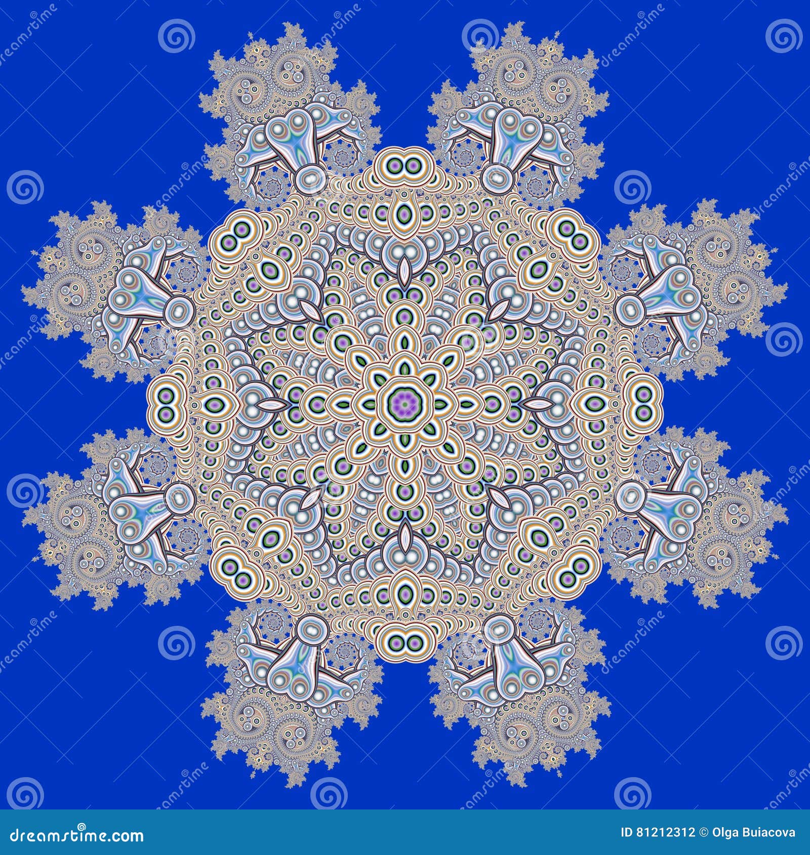 fabulous openwork pattern in the form of snowflakes or lace napkins. artwork for creative , art and entertainment.