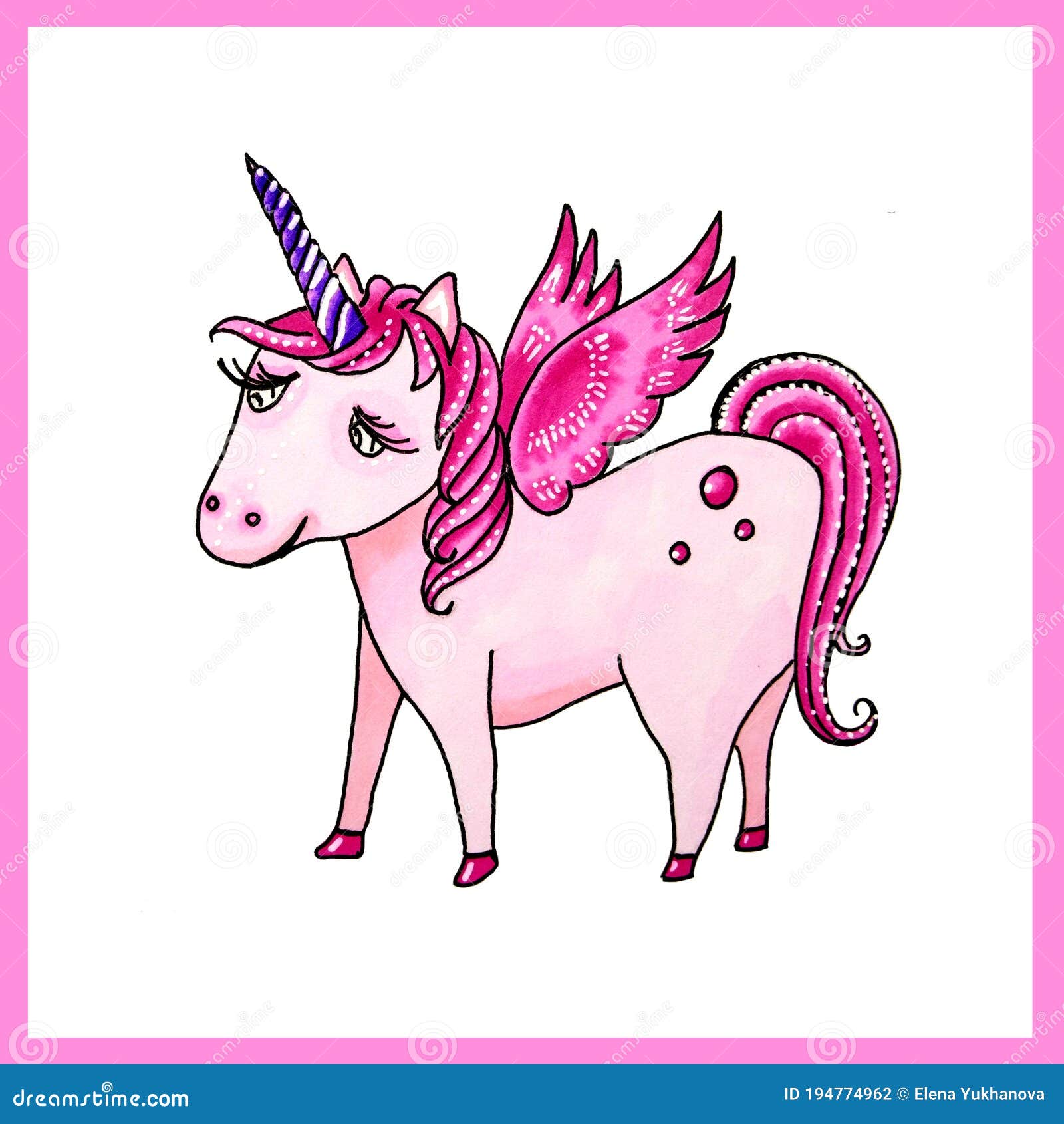 clipart unicorn pictures with wings