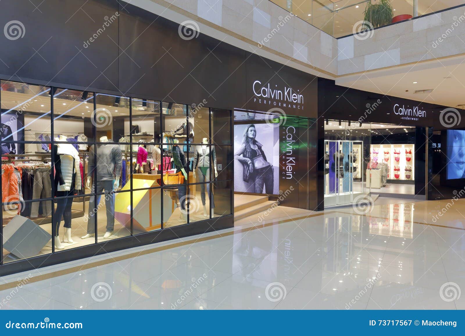 Facade of Calvin Klein Clothing Shop Editorial Photography - Image of ...