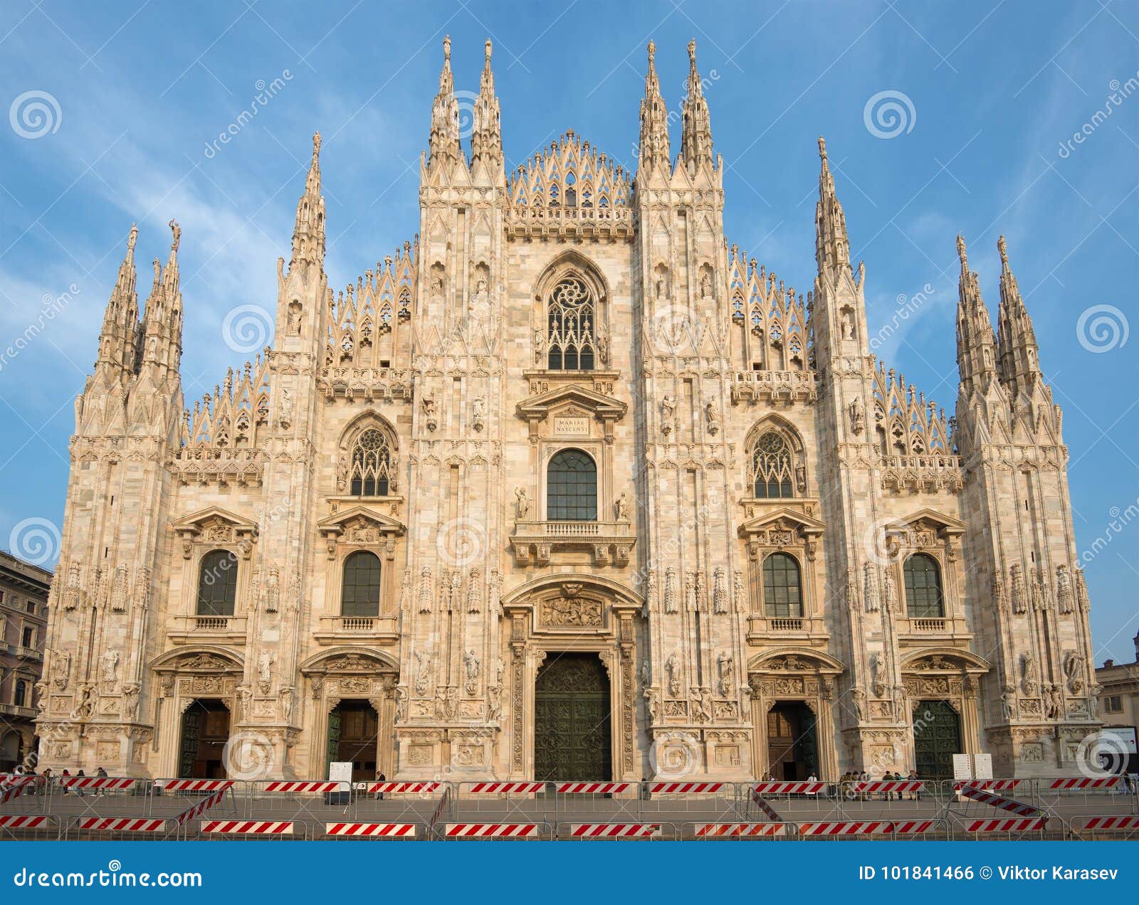 Download Facade The Cathedral The Nativity The Virgin Mary Duomo Di Milano