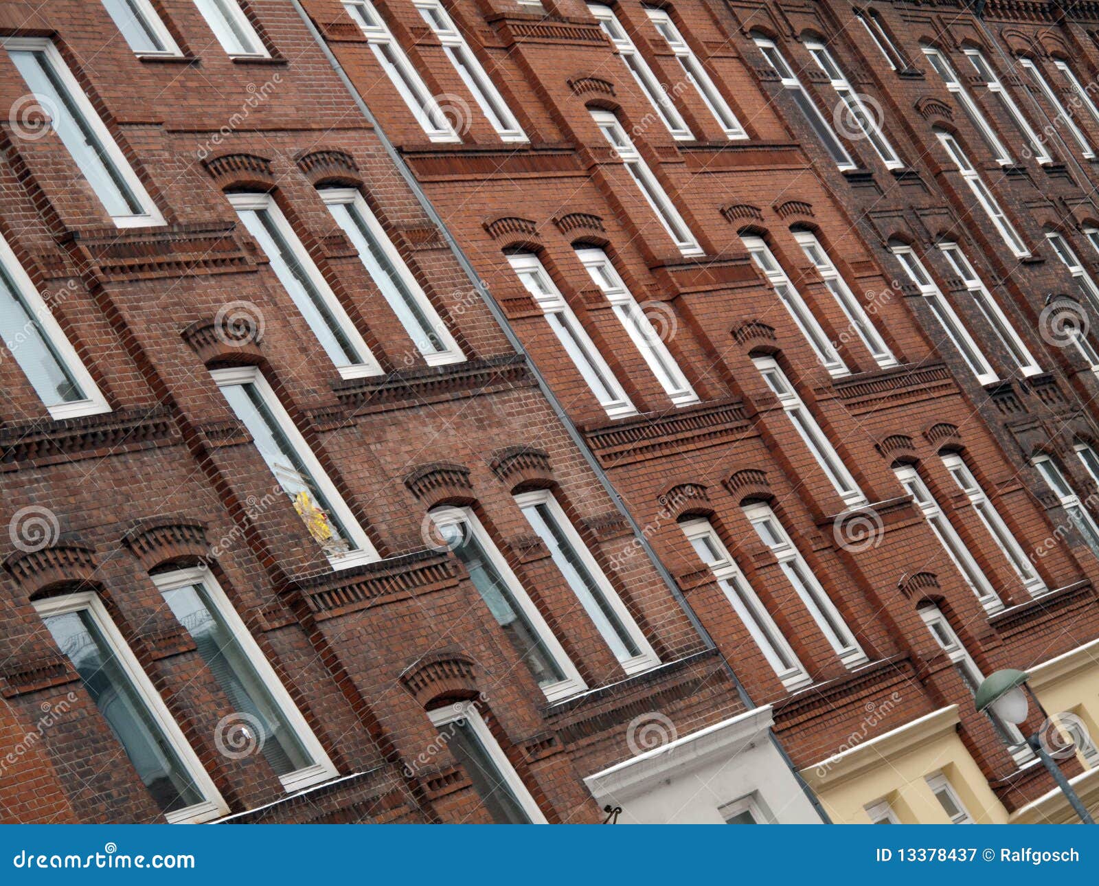 Facade of Homes in Kiel, Germany Stock Image Image of germany
