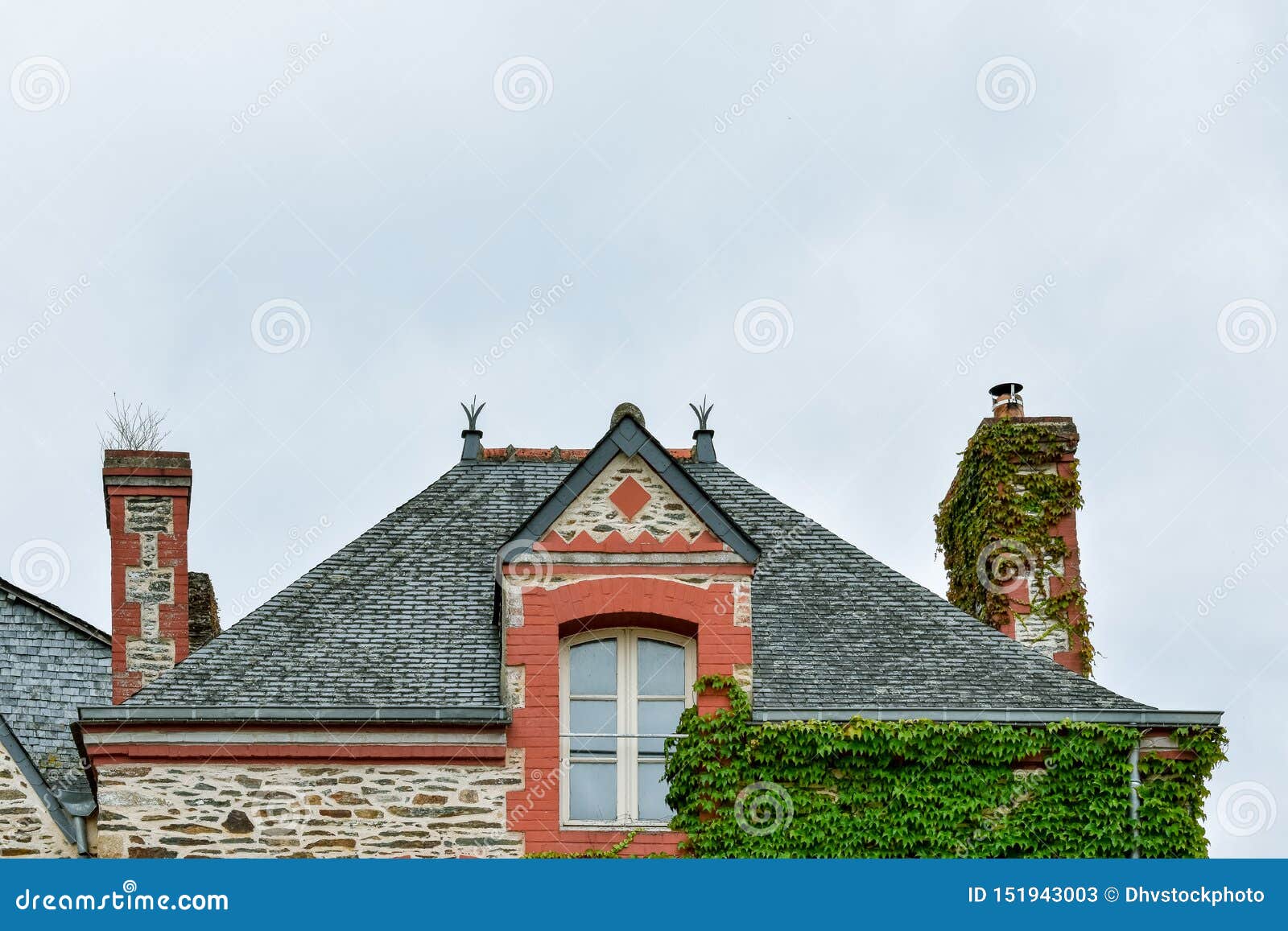 French Brittany Typical House Stock Photo - Download Image Now