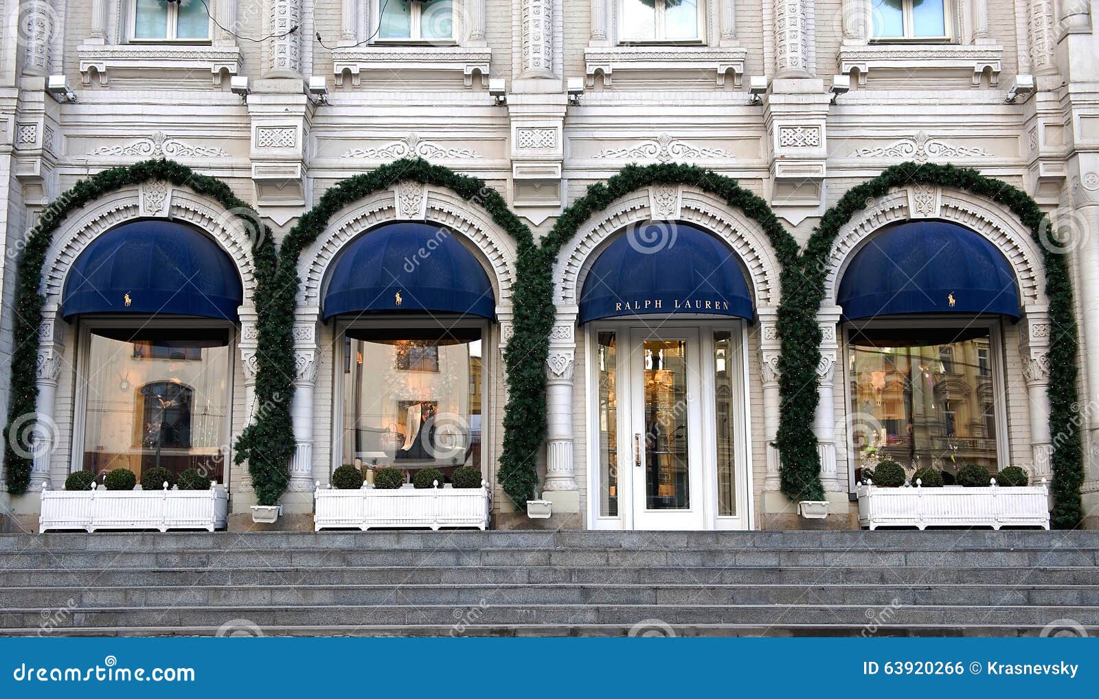 Facade of Ralph Lauren Flagship Store Editorial Photo - Image of moscow,  estate: 63920266