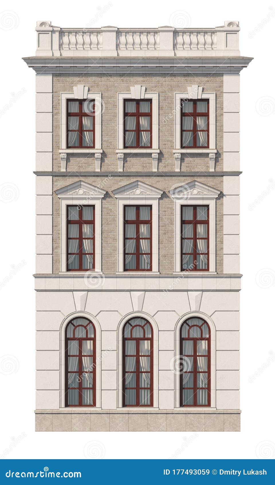 Classic Window 3d Model Free Download