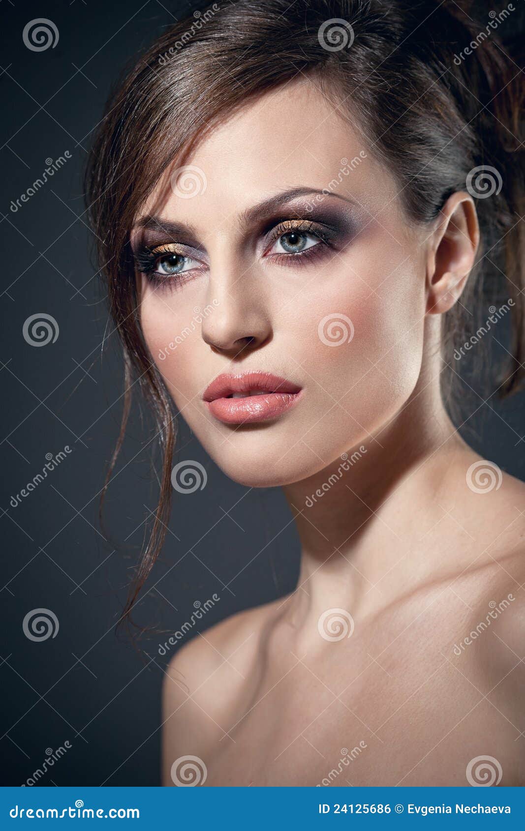 Face Of A Woman With Perfect Skin Royalty Free Stock Image 