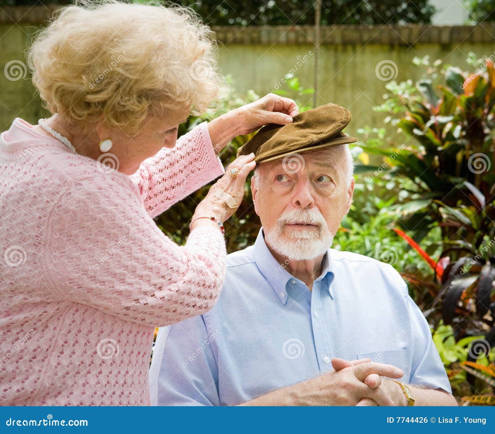 Face of Alzheimers Disease stock photo. Image of married 7744426