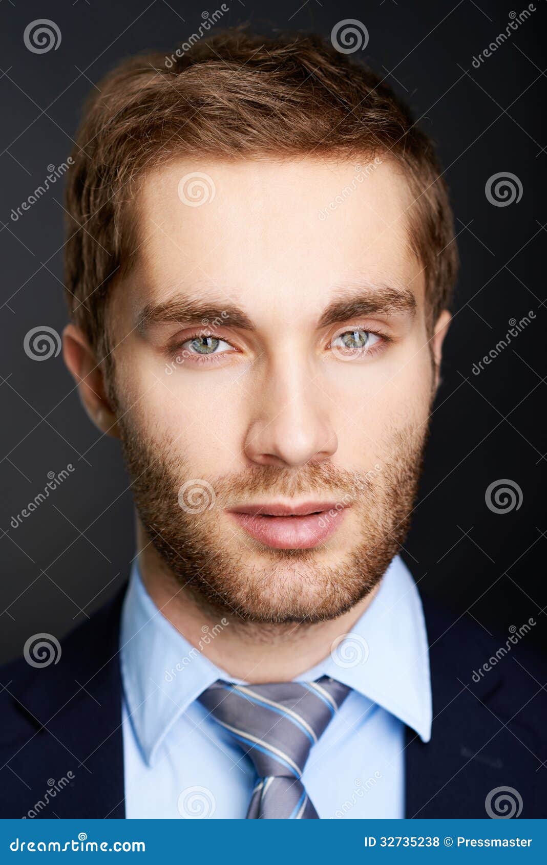 Face of businessman stock photo. Image of businessperson - 32735238