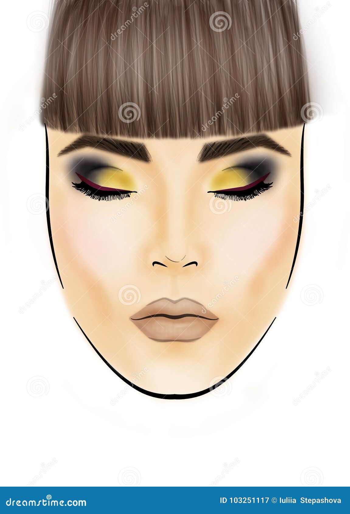 Contour Face Chart