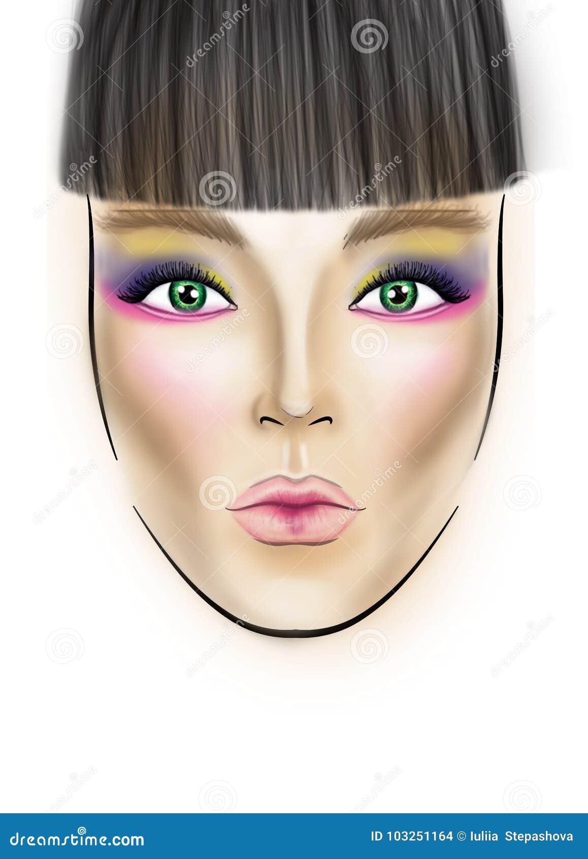 Contour Face Chart