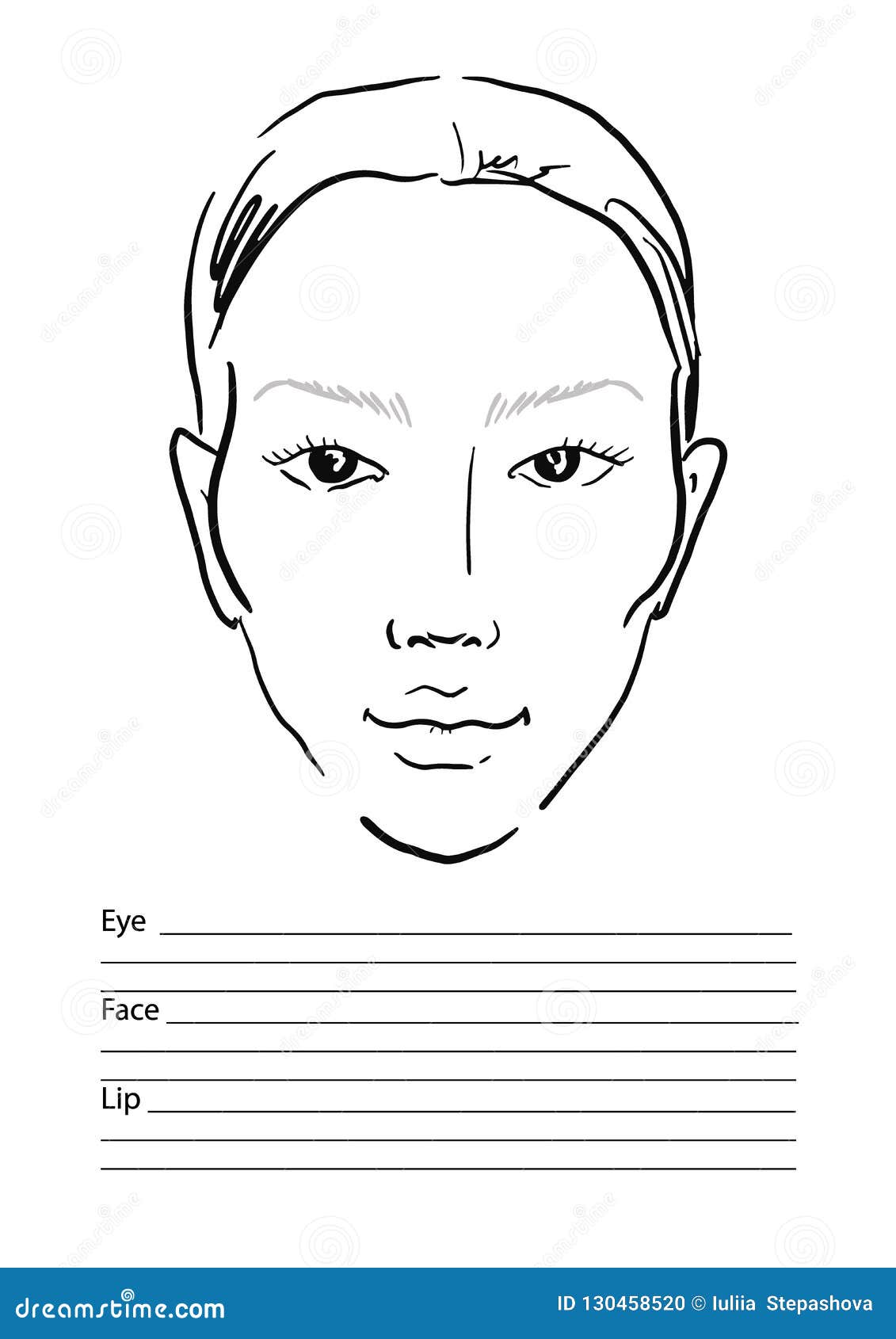 Face Chart Art