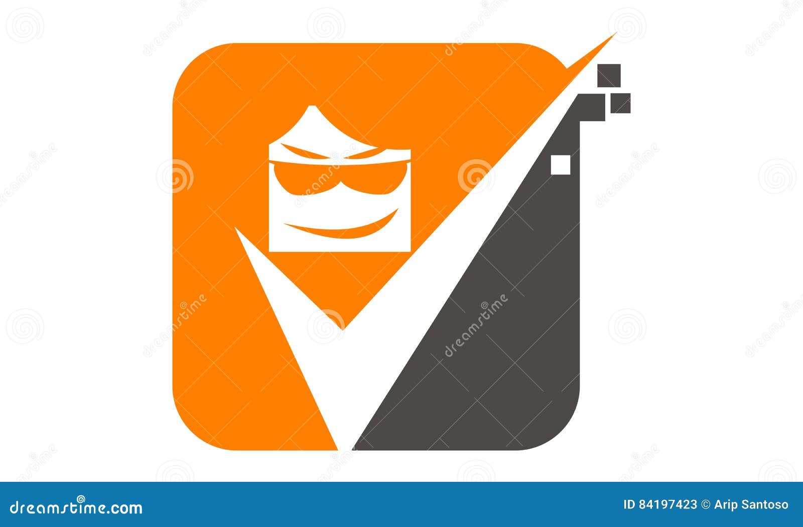 Sad Face Check Mark Selection Illustration Options Graphics. Royalty