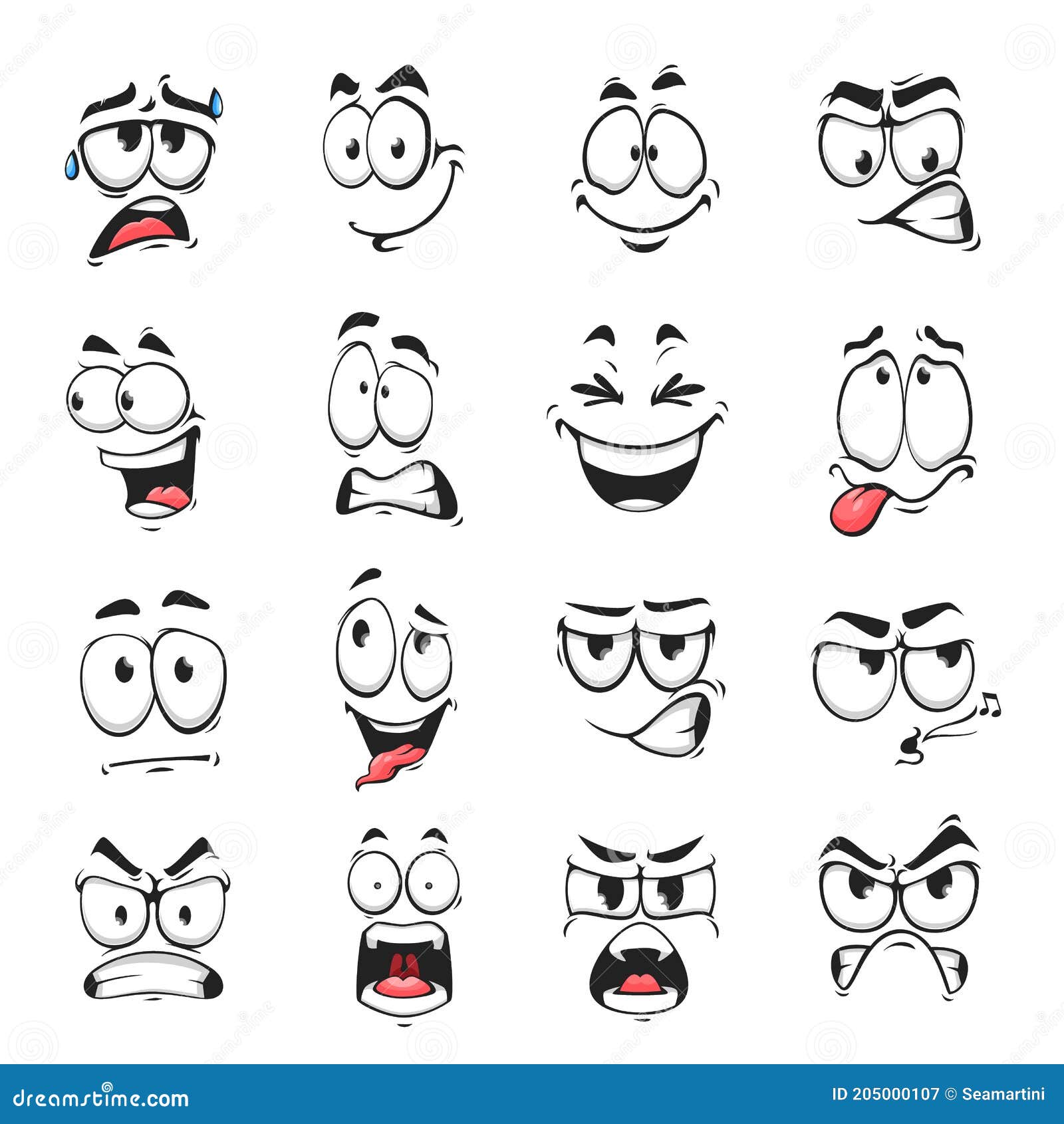 Face Expression Isolated Vector Feelings Icons Set Stock Vector - Illustration of laughing, laugh: 205000107 Face Expression Isolated Vector Feelings Icons Set Stock Vector - Illustration of laughing, laugh: 205000107