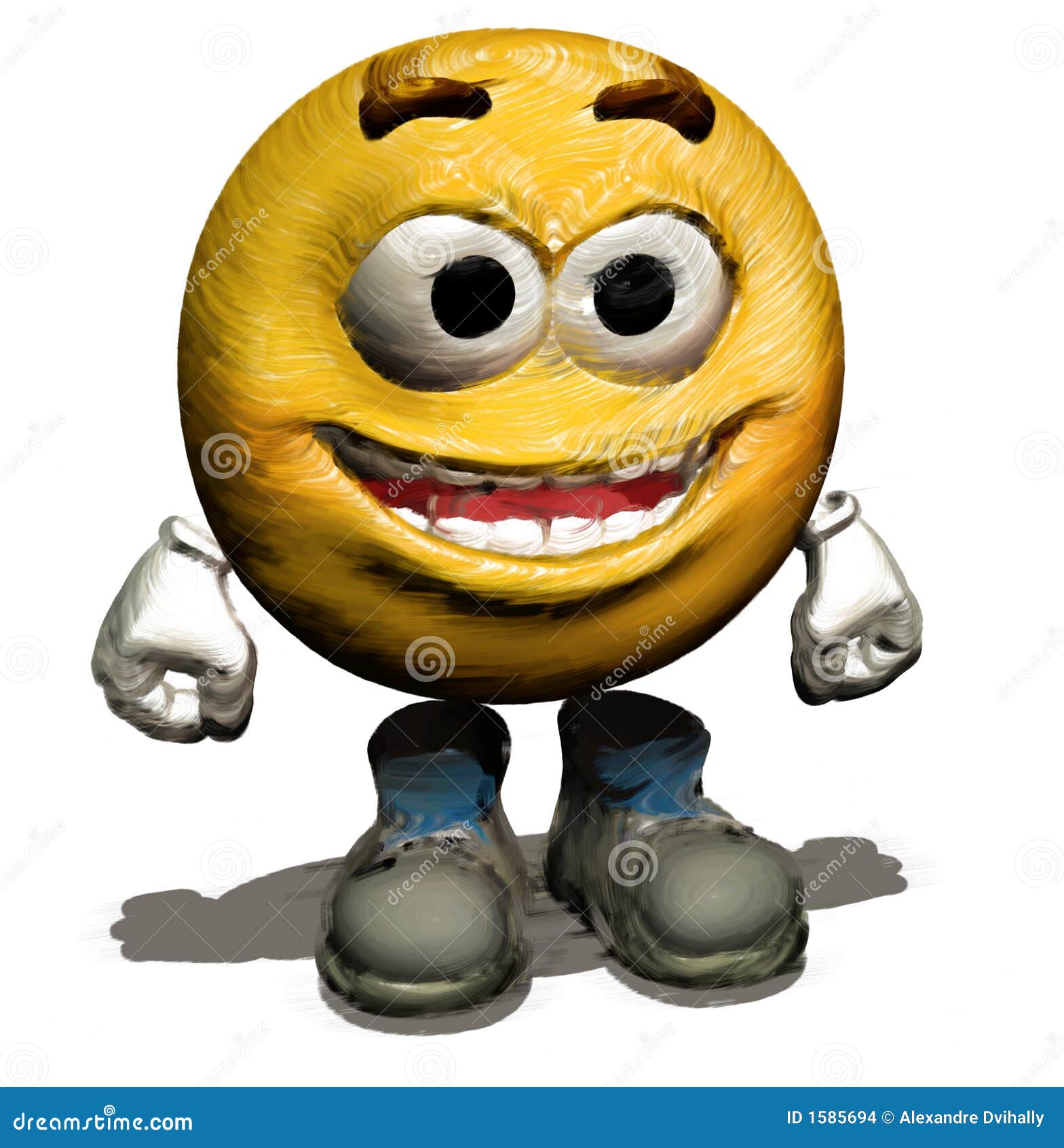 FACE - Happy Smile 12/20 stock illustration. Illustration of