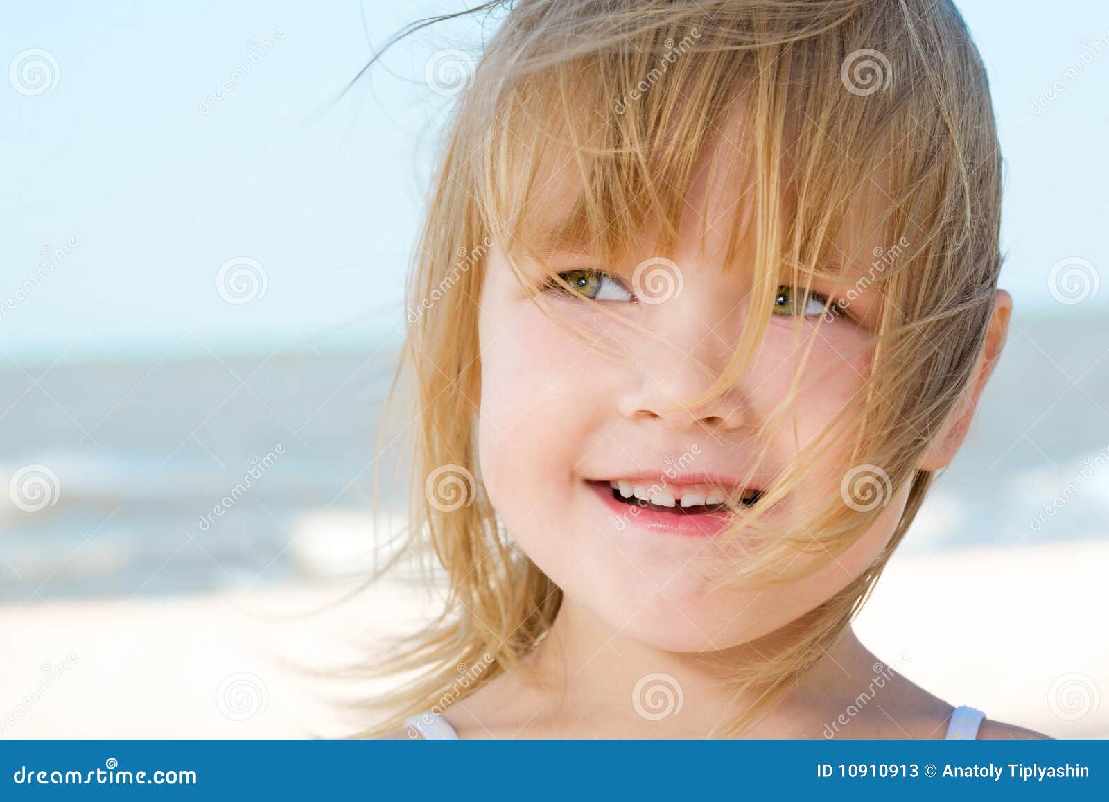 Face of little girl stock image. Image of person, child - 10910913