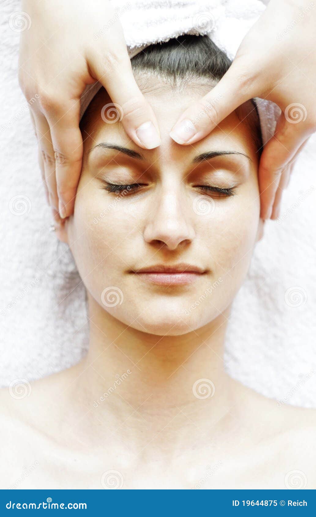 Face Massage Stock Image Image Of Girl Relaxation Care 19644875