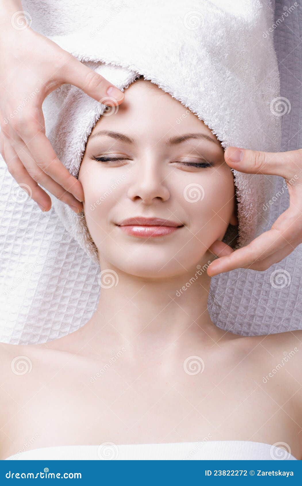 Face massage stock photo. Image of beauty, natural, lifestyle 23822272