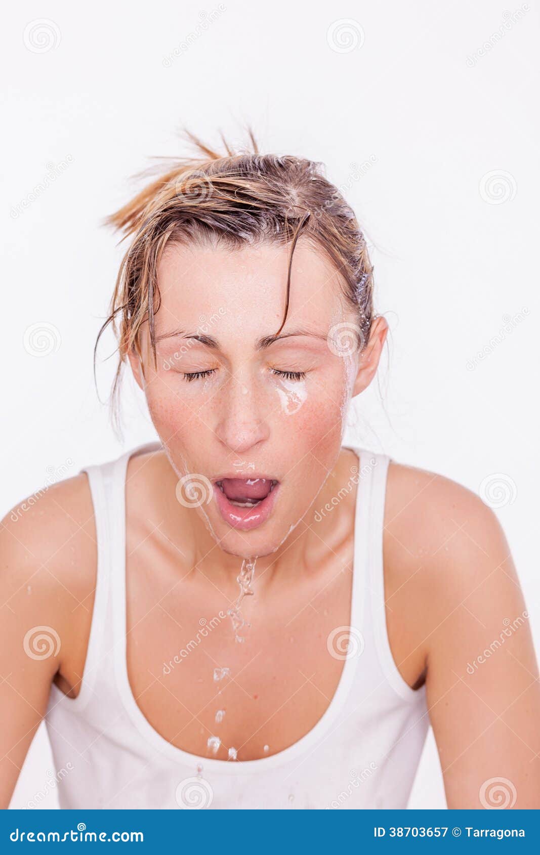 Face refresh stock image. Image of female, pure, person 38703657