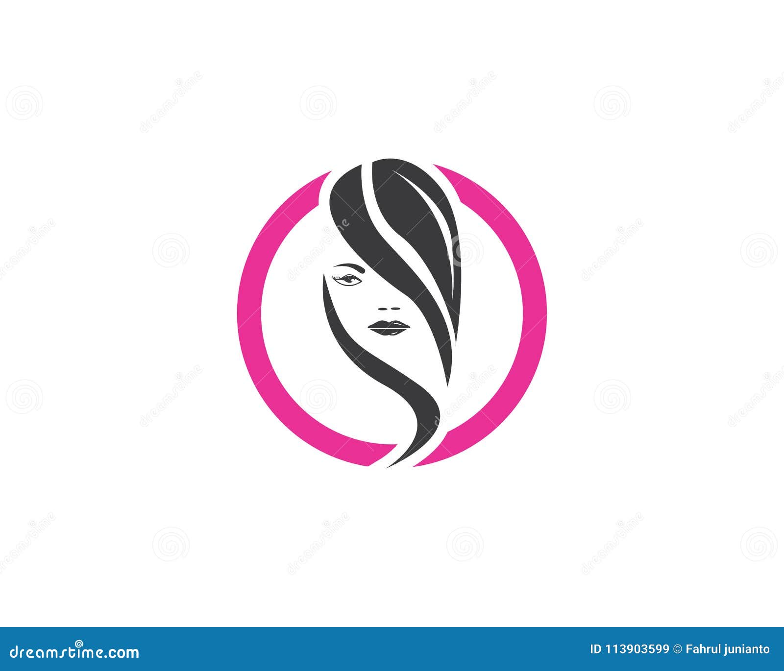 face woman beauty spa logo deaign 