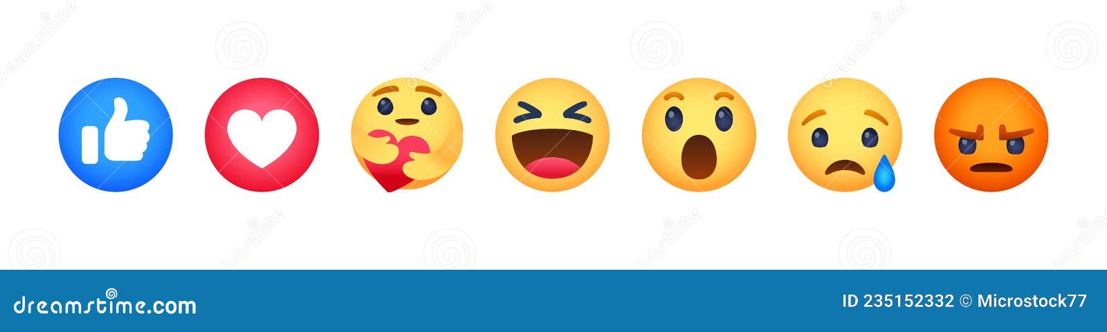 facebook emoticon emoji icon buttons,  editorial 