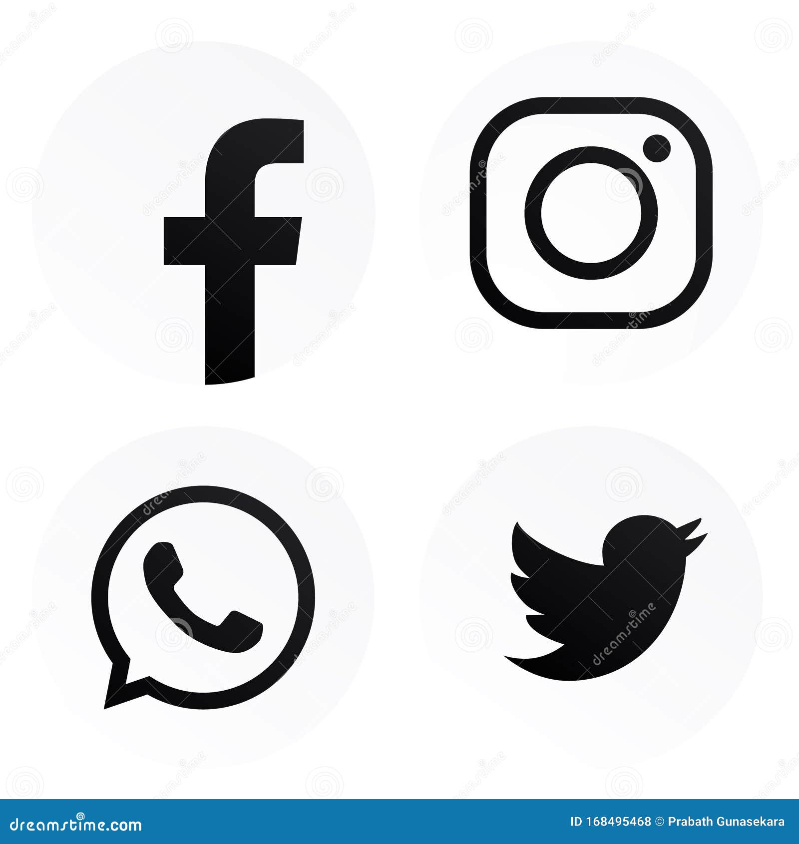 facebook logo black png