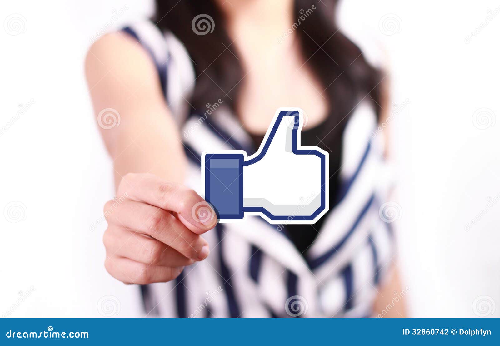 Facebook Like Button Editorial Photography Image Of Hand 32860742